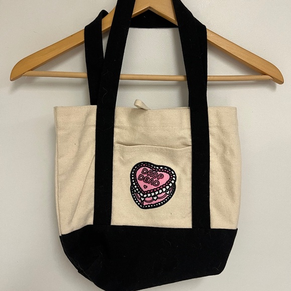 spencers drop dead mini tote bag - Picture 1 of 3